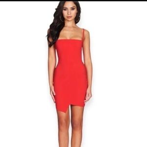 Nookie Red mini dress size medium